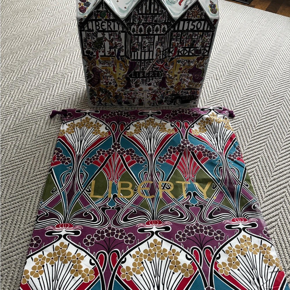 Liberty of London  Holiday  Advent Calendar Box and Bag